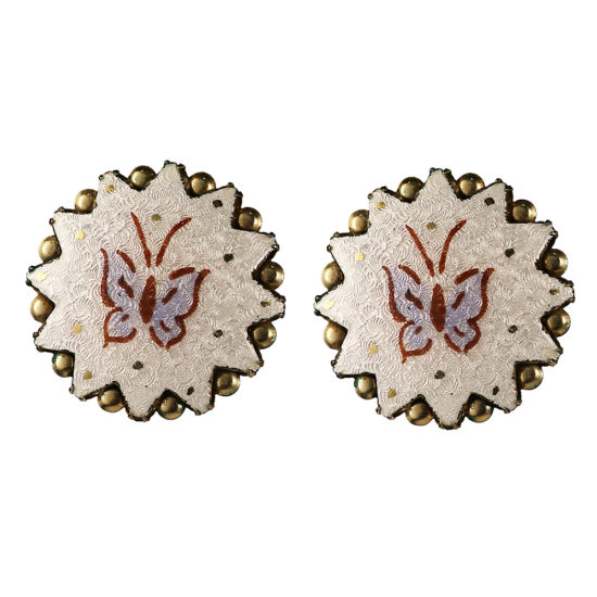 Jennifer Kahn Brass Taper Earrings - Assorted Sizes main image 1